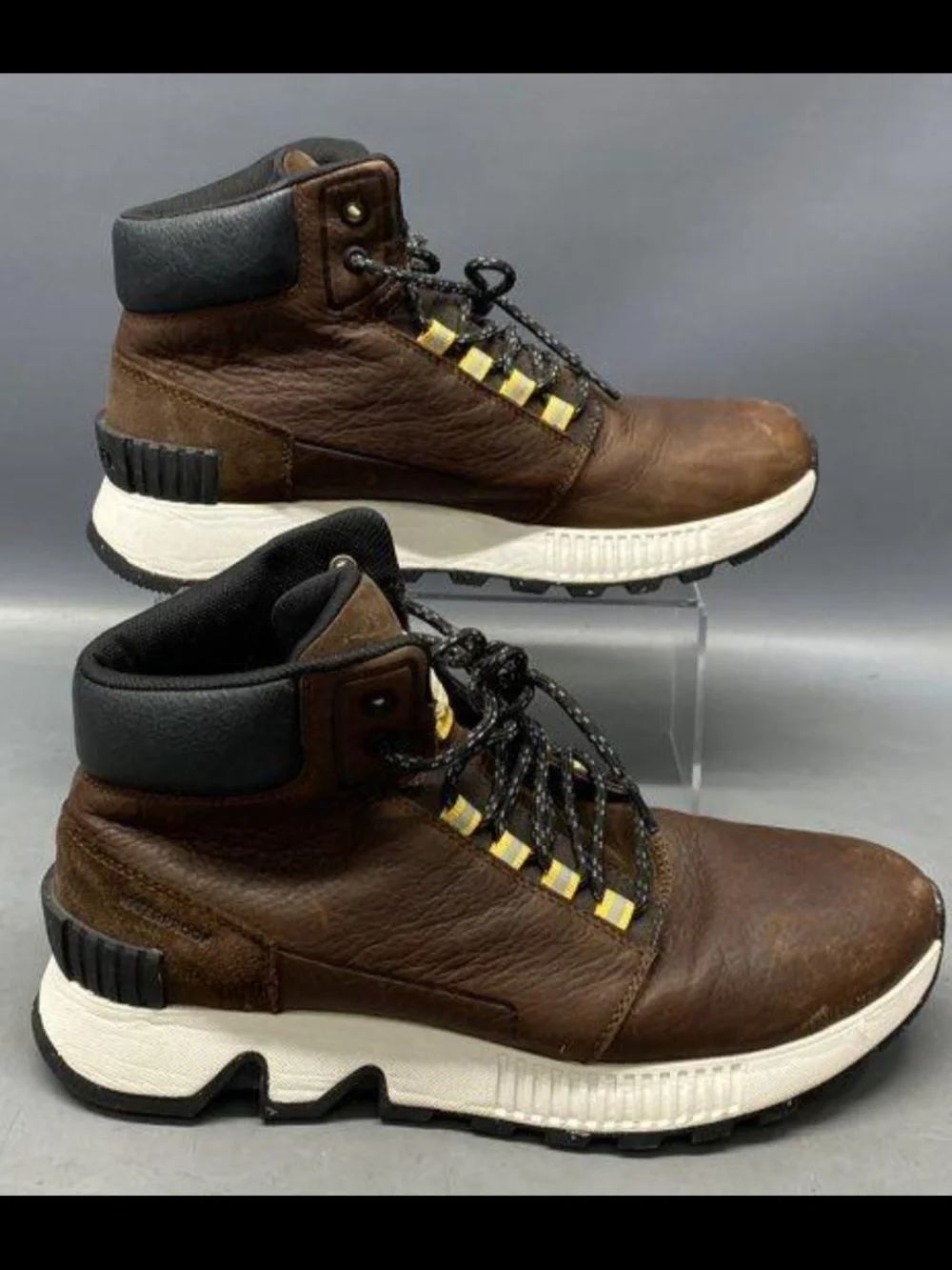 Sorel Men's Mac Hill Mid LTR Boots Size 9 Used Exc MSRP $175